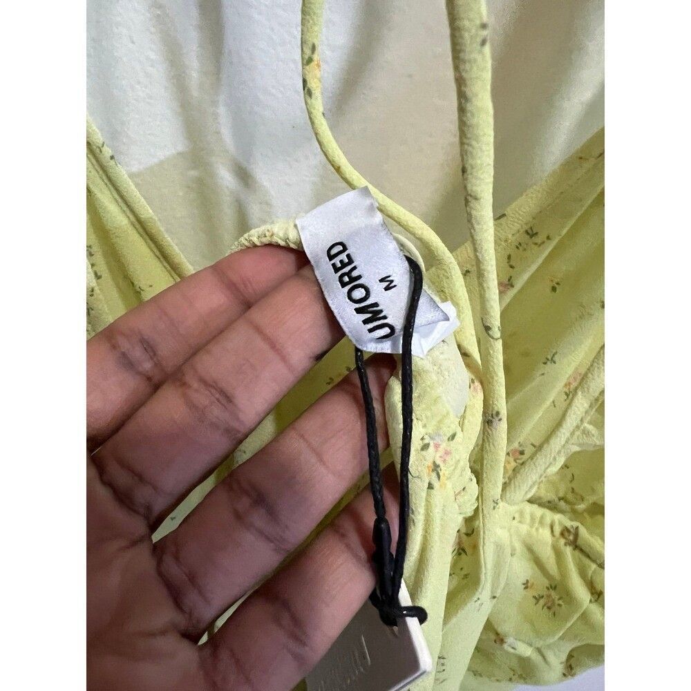 NEW Anthropologie Floral Mini Dress Dainty Soft Girl Fairy Ethereal Coquette Med - Picture 6 of 9